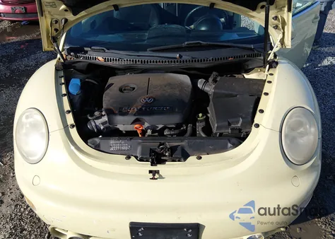 2005 Volkswagen New Beetle Gls 1.8T из США, поврежденный, VIN 3VWCD31Y05M300372